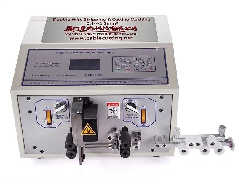 Máquina de Decapagem de Fios com Alimentação Dupla WPM-09F – Alta Eficiência