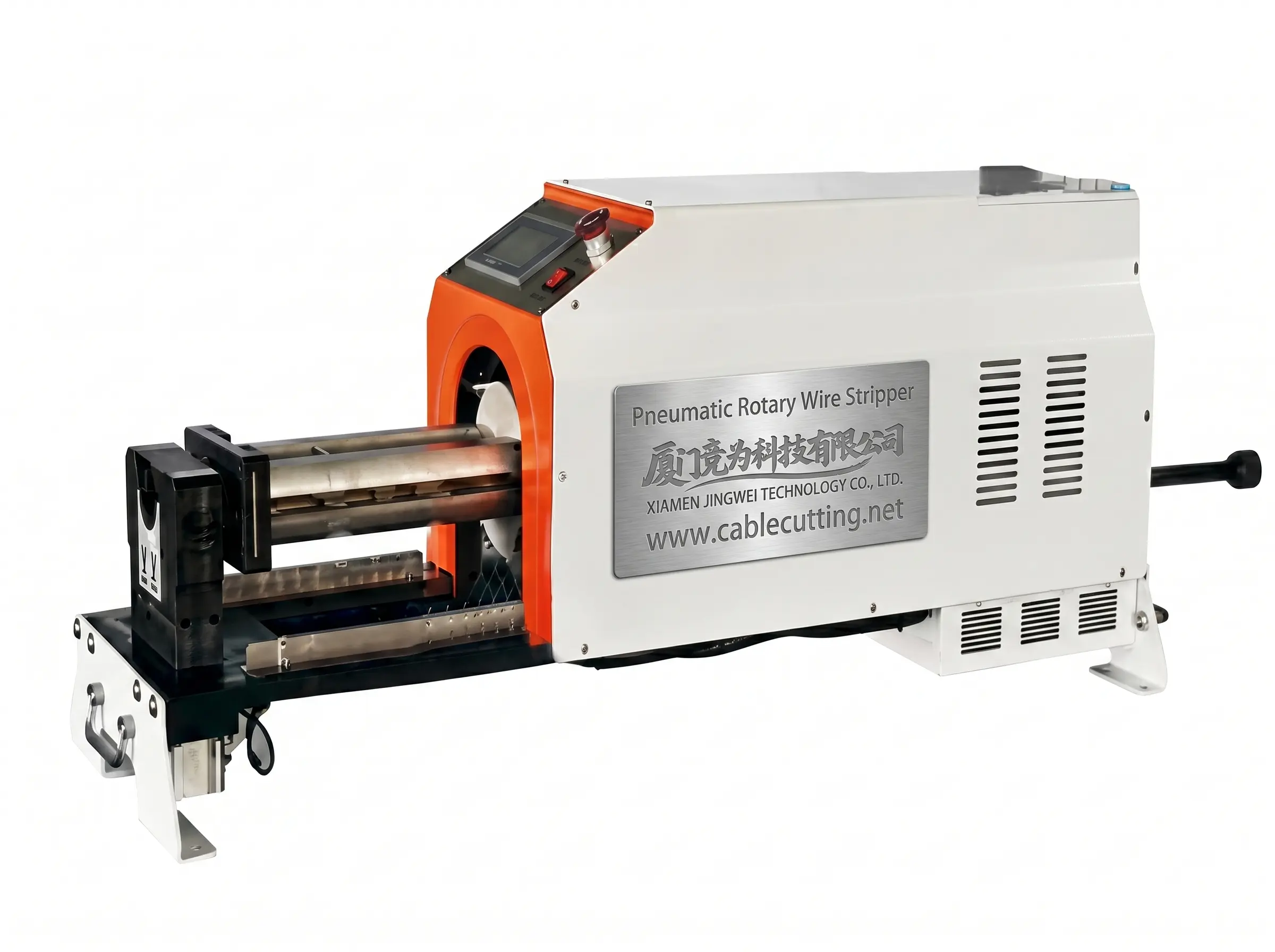 Máquina Pneumática Rotativa para Descascar Fios WPM-X600 | JINGWEI