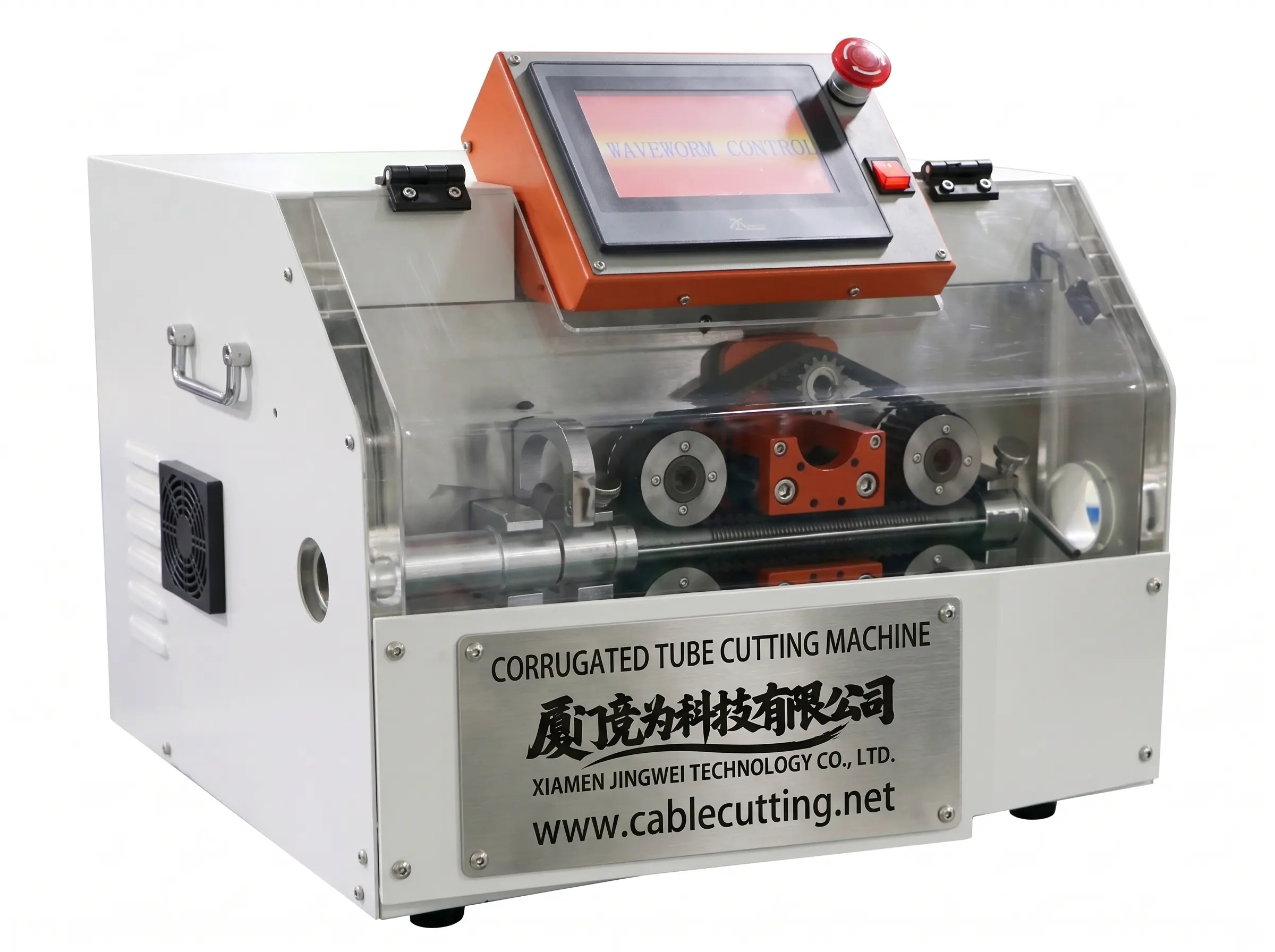 Cortador de Tubo Corrugado de Precisão WPM-4.5-32 – Solução Industrial JINGWEI