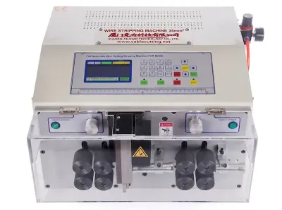 Máquina Automática de Descascar Fios 35mm² WPM-MAX2-35 - Máquina de Corte e Descascamento de Fios