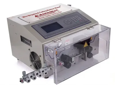Máquina Automática de Cortar e Descascar Fios 25mm² WPM-MAX2-25 - Máquina de Corte e Descascamento de Fios
