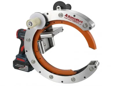 Enroladora Orbital Portátil a Bateria para Tubos e Madeira HROW-450