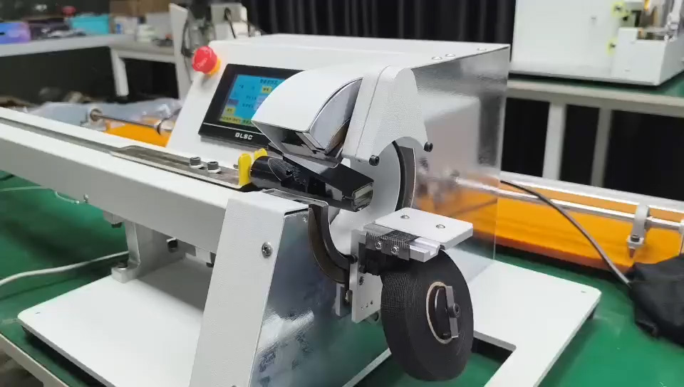 Máquina de Enrolar Fita Adesiva de Comprimento Fixo - Controle Preciso para Uso Direcionado
