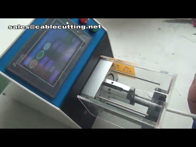 Máquina de Decapar Cabos Coaxiais | Stripper Automático de Alta Precisão para Fios Coaxiais