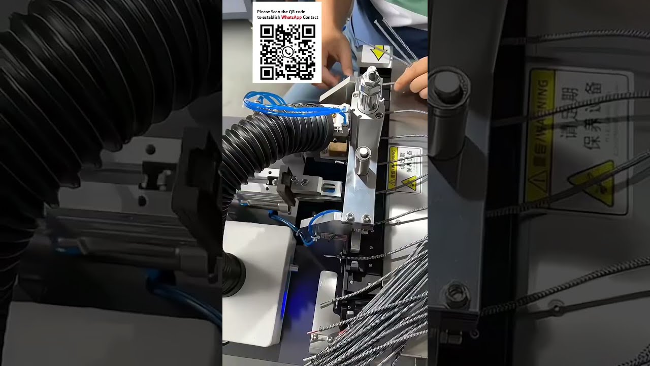 Máquina de Decapagem Térmica Automática para Fios Blindados Trançados | Equipamento de Processamento de Fios