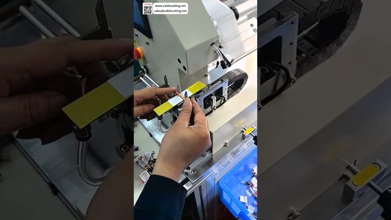 Máquina de Etiquetagem por Dobragem de Fios | Ferramenta Avançada para Aplicação de Etiquetas em Chicotes Elétricos