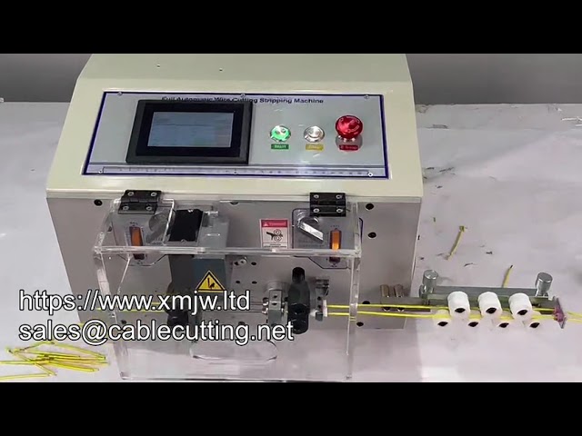 Máquina de Corte e Decapagem de Fios 25mm2 WPM 02b - Processamento Industrial Eficiente