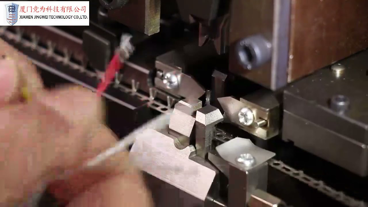Máquina de Decapar e Crimpar Cabos Elétricos | Automação Industrial