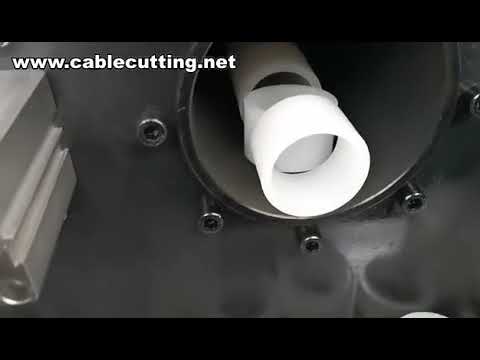 Máquina de Corte de Tubos PVC e Plásticos | Corte Industrial de Canos