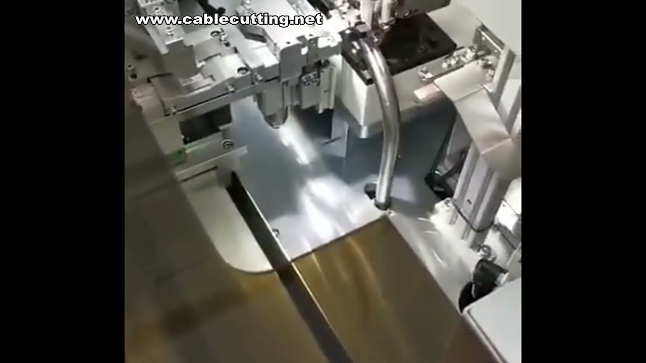 Máquina de Descascar Cabos Paralelos, Processadora de Cabos Ribbon, Crimpagem por Imersão em Estanho para Fios Ramificados