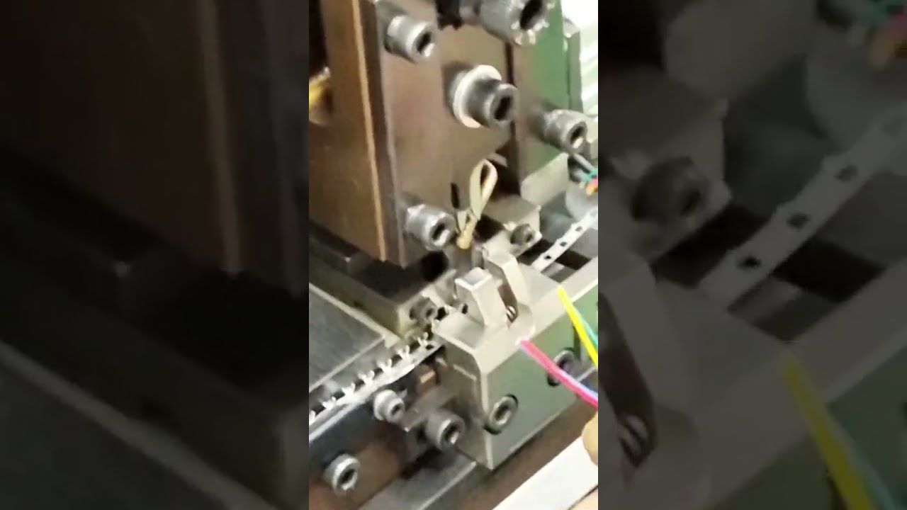 Máquina de Terminal de Tira Contínua Horizontal | Desencapadora de Cabos Industriais #máquina #desencapadoradecabos #ferramentas #fábrica