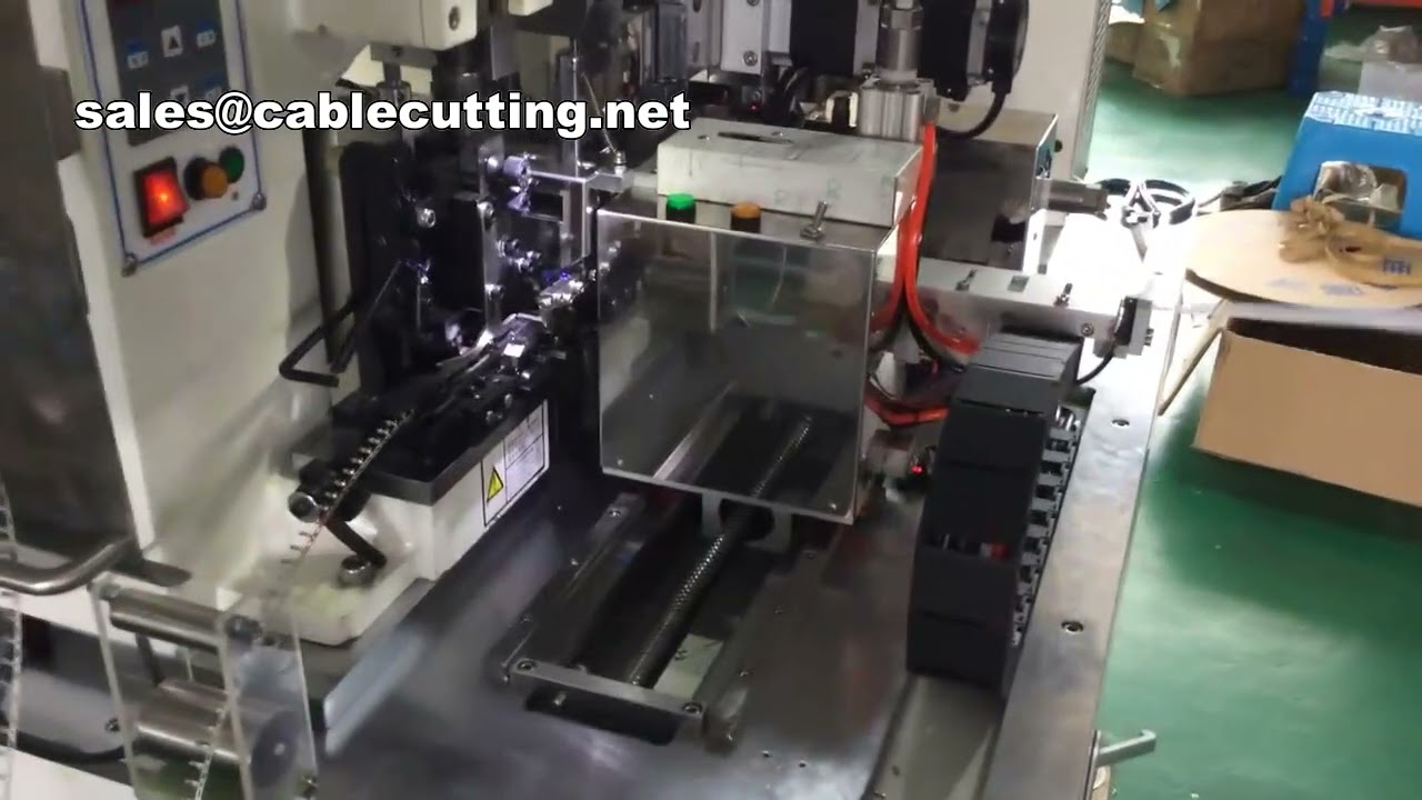 Máquina de Crimpagem de Terminais para Fio Chato | Automatize sua Produção