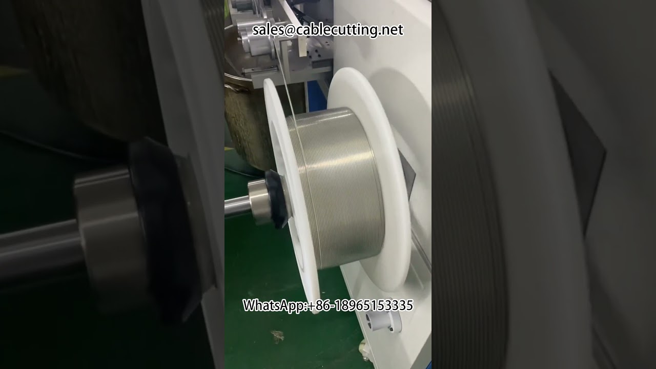 Solder Wire Disc Winding Machine for Automated Wire Processing