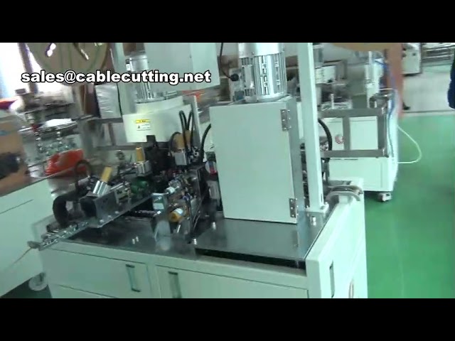 Máquina Automática de Crimpagem para Conector IDC de 64 Pinos e Conector de Antena de TV – 4 Polegadas