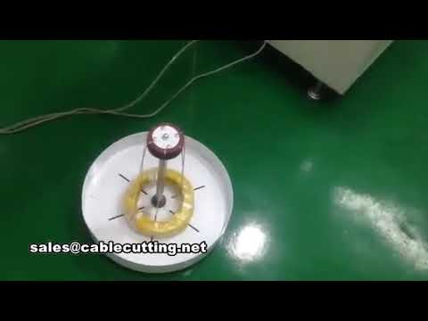 Máquina de crimpagem automática de terminal de fio agulha de ouro (cabeça única)