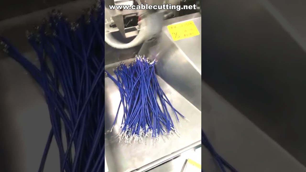 Máquina de Crimpagem de Terminais Automática | Corte, Decapagem e Crimpagem de Fios Elétricos