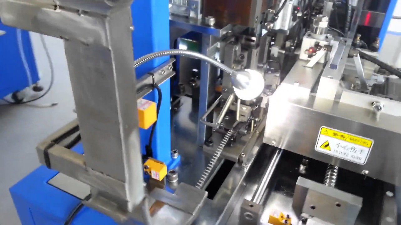 Máquina Automática de Crimpagem de Terminais para Cabos Planos