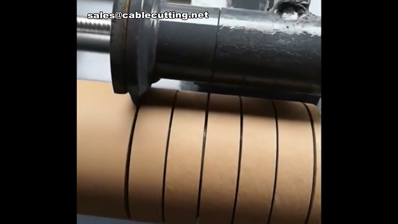 Máquina de Corte de Tubos de Papel e Rebobinadeira de Núcleos Kraft - Equipamento para Fábrica de Papel