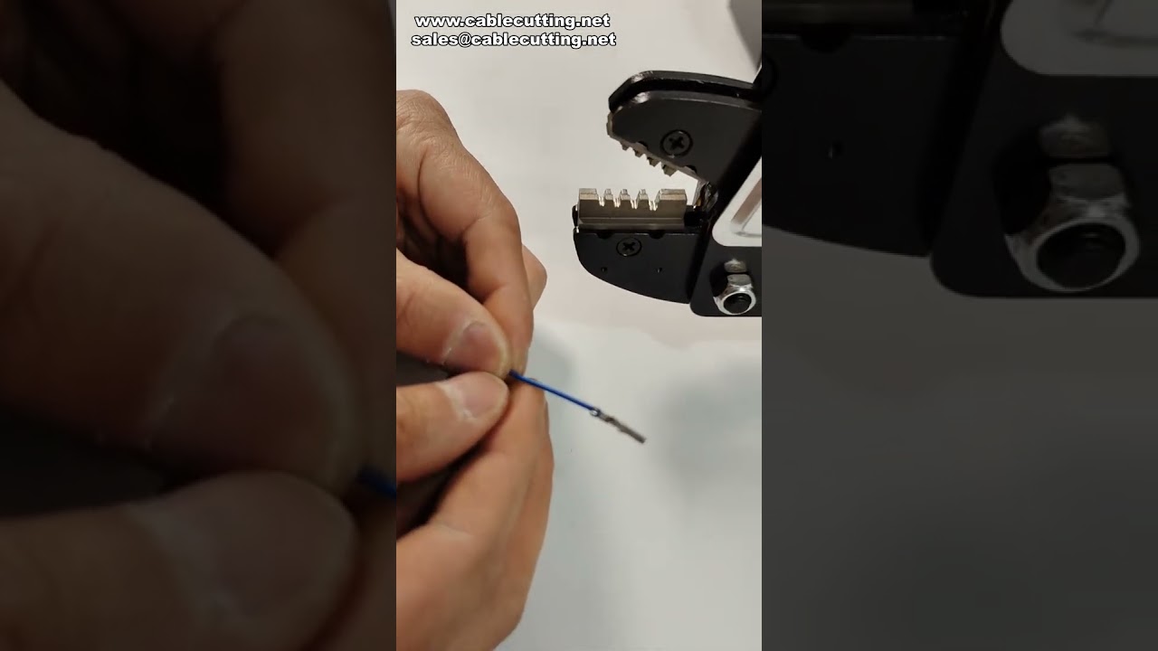 Máquina Elétrica de Crimpagem para Terminais Molex 43030-0001 | Precisão Industrial