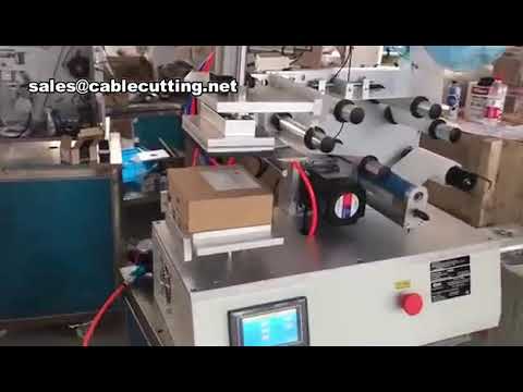 Rotuladora de Superfície Plana para Garrafas Quadradas – Máquina de Etiquetagem Lateral