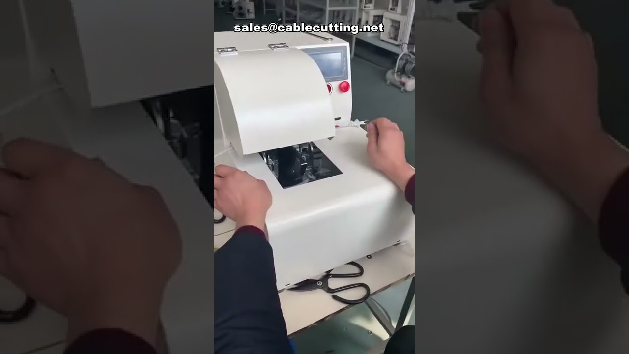 Máquina de Enfaixar Cabos Planos e Chicotes Elétricos - Automação Industrial