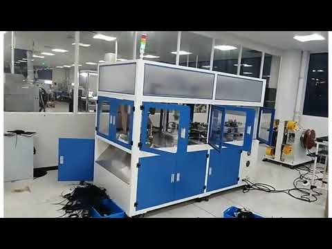 Máquina Automática de Corte, Bobinamento e Amarração de Cabos Elétricos