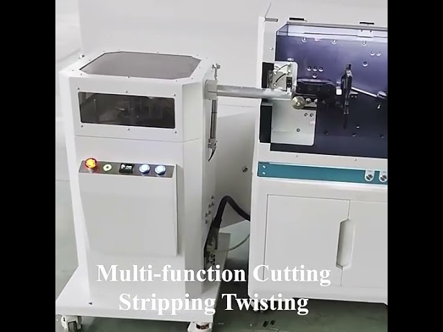 Multi Core Cable Processing   Cutting, Stripping, Twisting Machine   Wire Harness Equipment