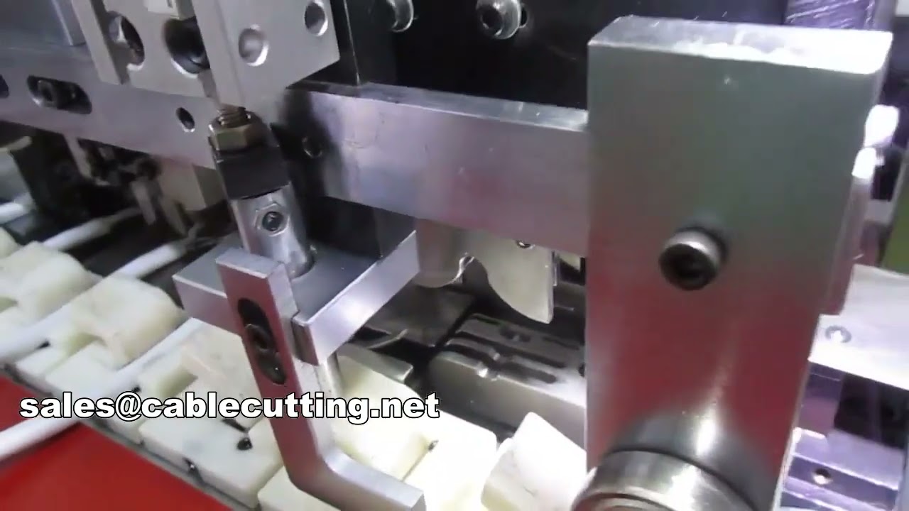 Máquina automática de crimpagem para plugues padrão europeu WPM-203-G