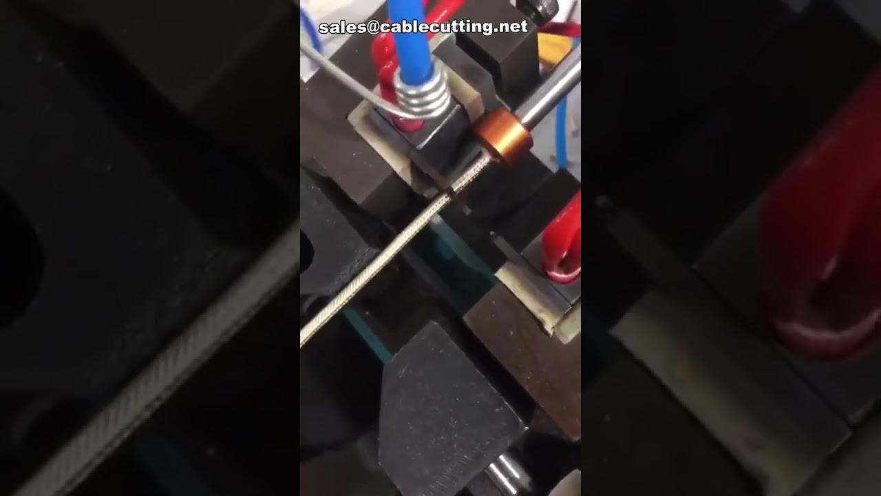 Máquina Pneumática Manual de Descascar Fios e Cabos Elétricos | Decapagem Eficiente
