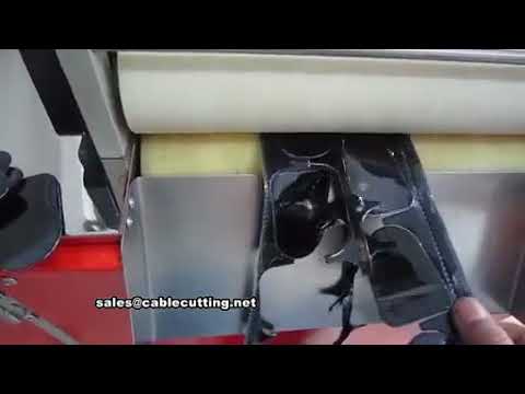 Máquina de Corte a Ultrassom para Velcro e Renda | Corte Industrial de Alta Precisão
