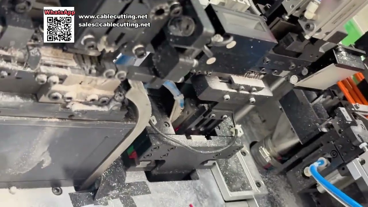 Máquina Automática de Inserção de Invólucros: Compatível com Vários Tamanhos de Fio e Alta Eficiência