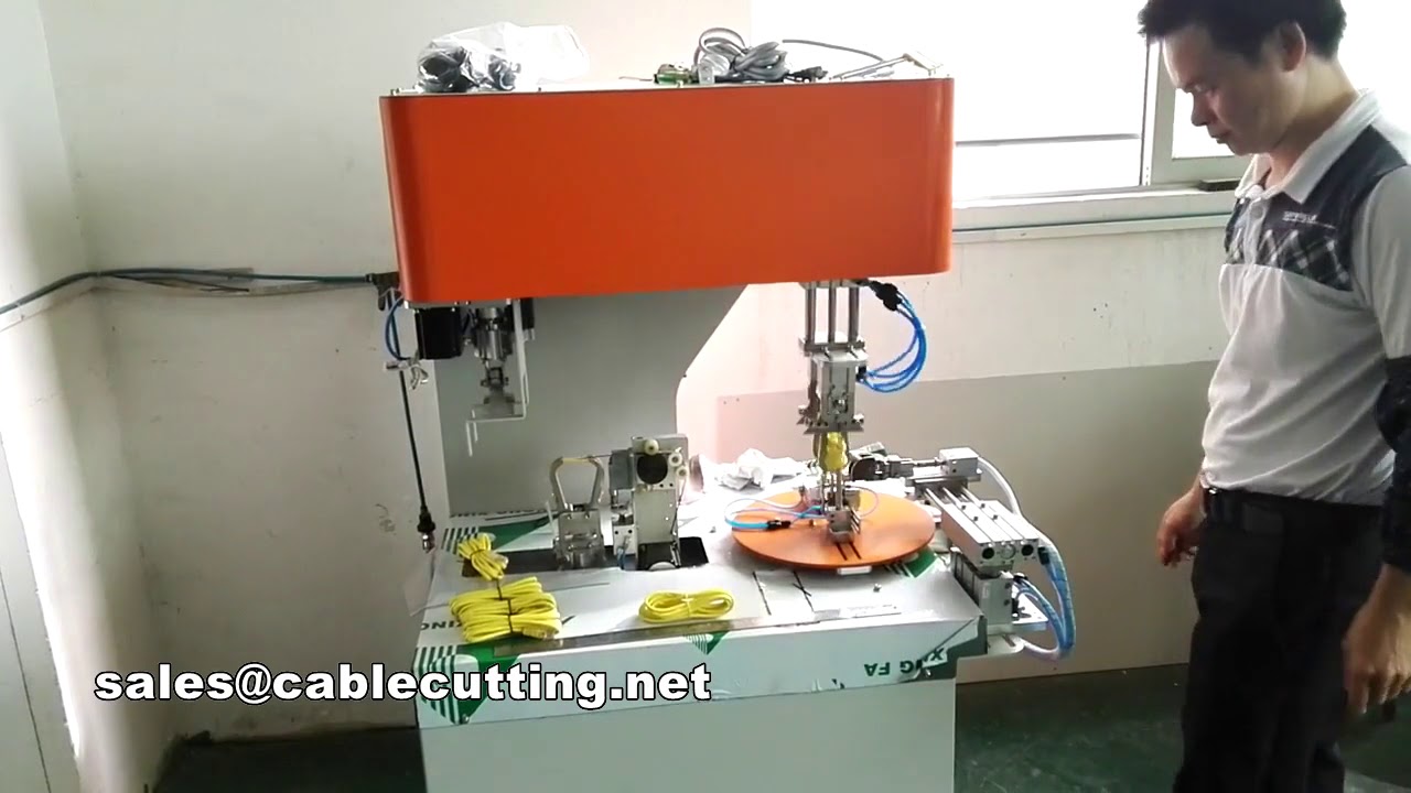 Máquina Automática de Enrolar e Amarrar Cabos - Eficiência na Gestão Industrial