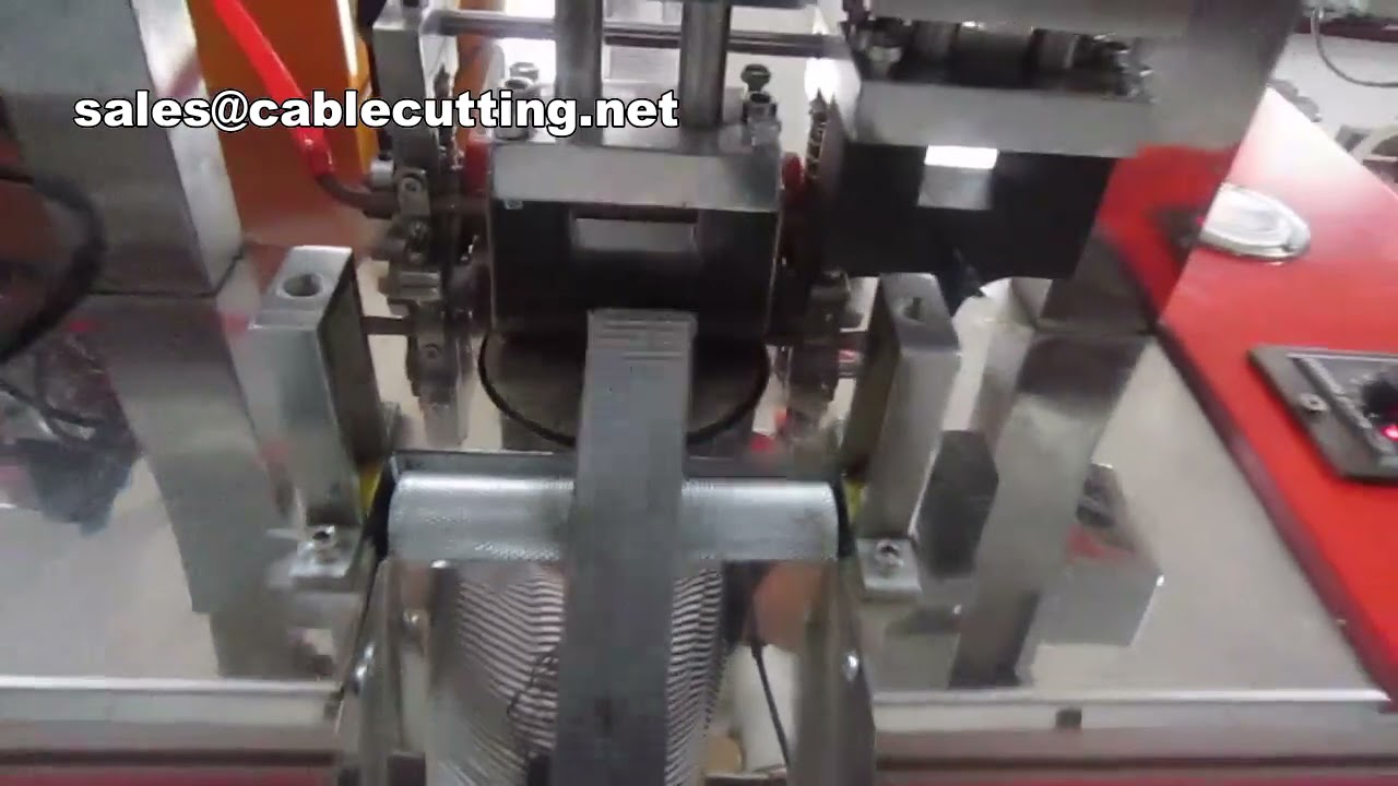 Máquina Ultrassônica de Perfuração e Corte de Fita Industrial