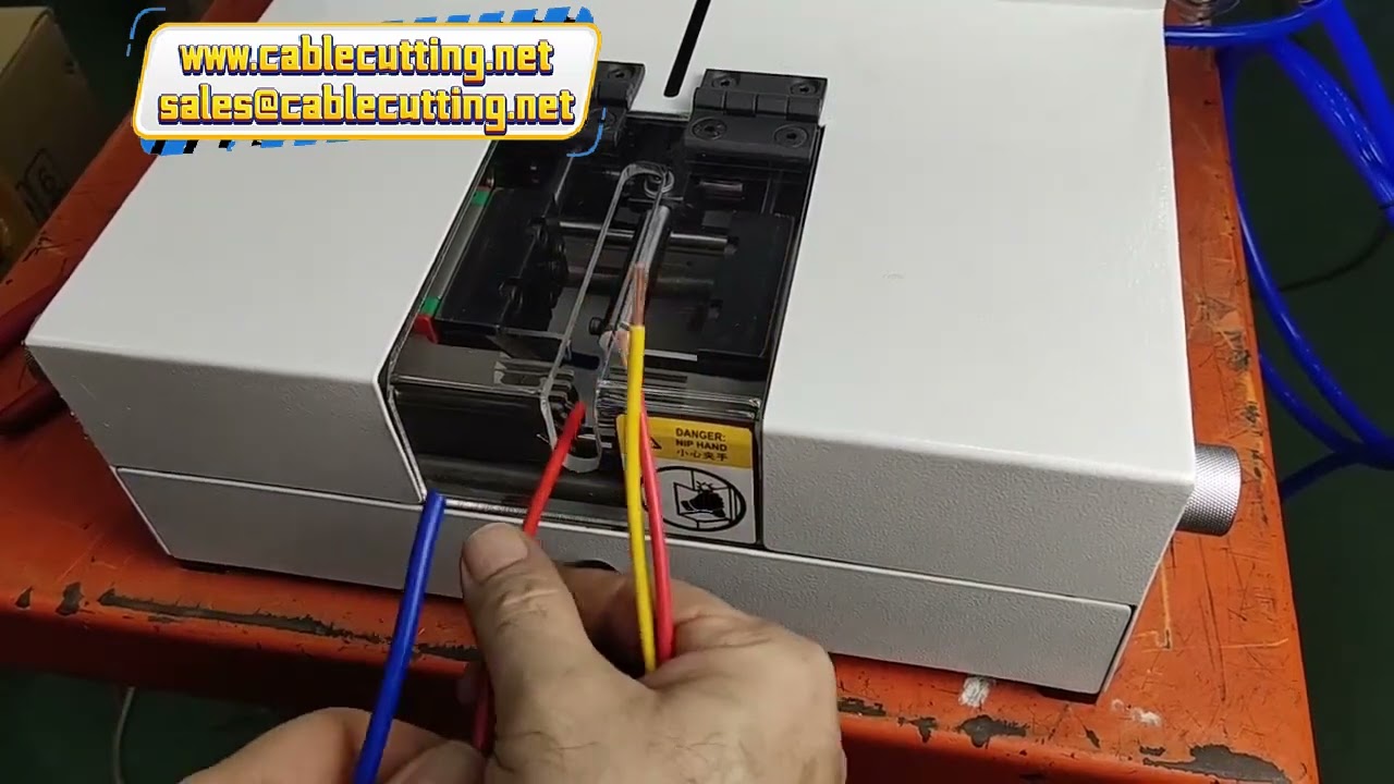 Decapadora Pneumática de Fios: Total e Meia sem Ajuste de Lâmina para Diferentes Bitolas
