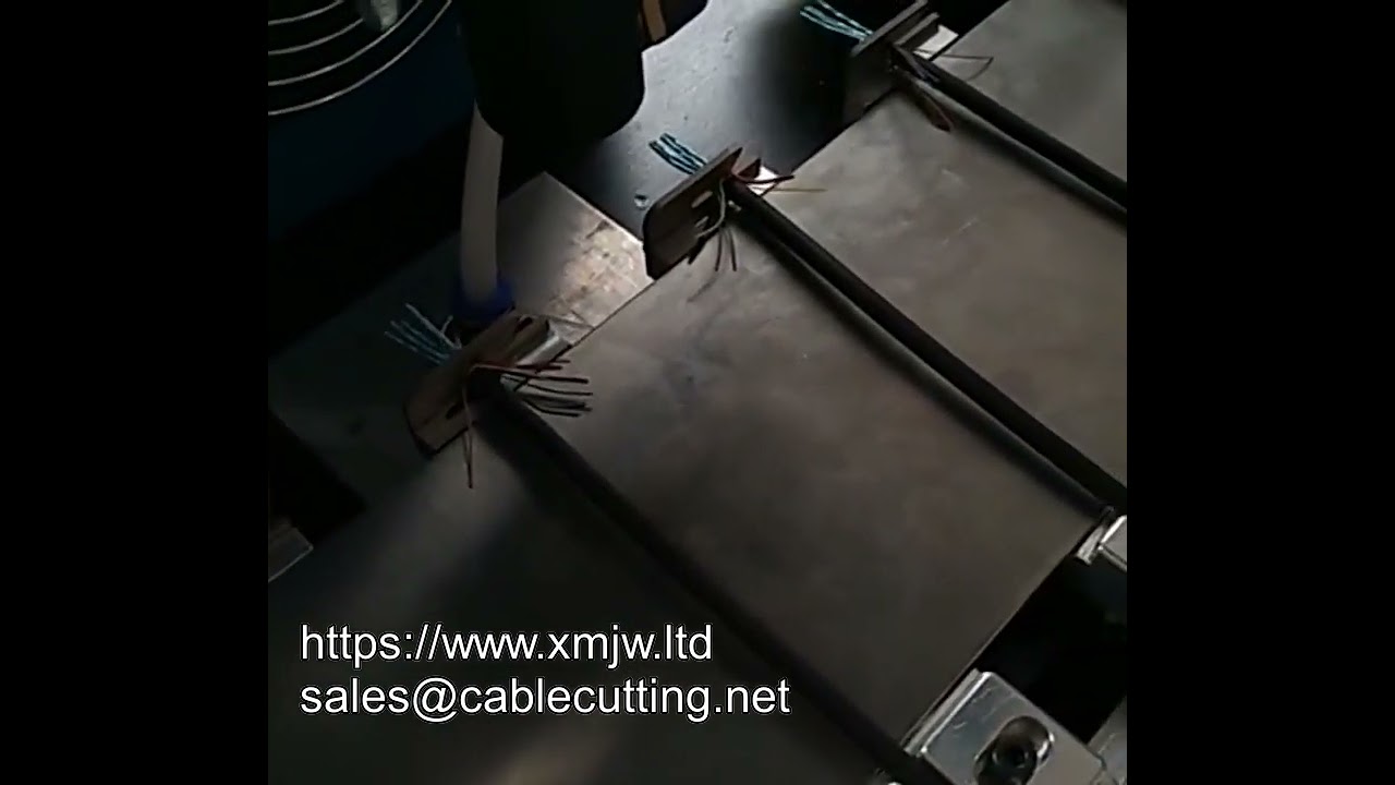 Automatic Laser USB Data Cable Shielded Wire Stripping Machine