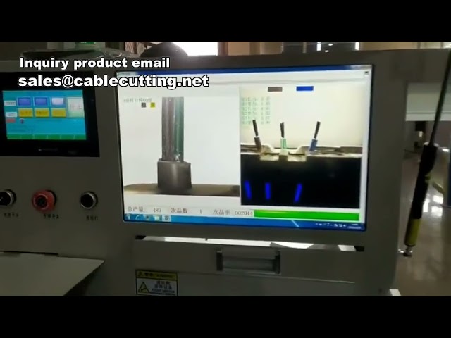 Máquina Automática de Inserção de Plugue Europeu | Processamento Industrial Eficiente
