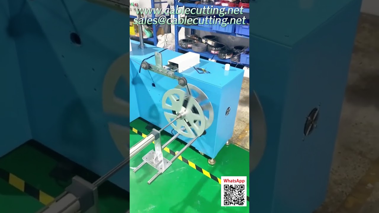 Industrial Cable Spooling Machine for Faster, Neater Coil Wires