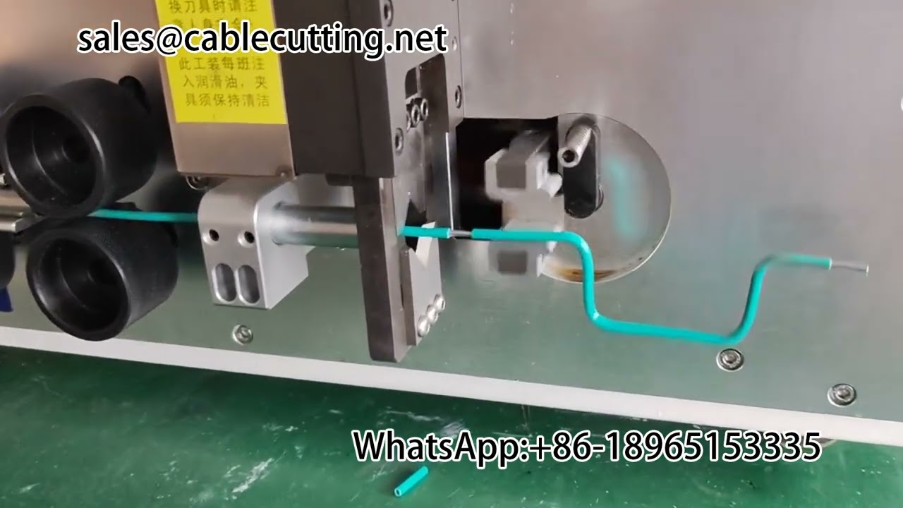 Automatic Computer Bending and Stripping Machine for Electrical Cables