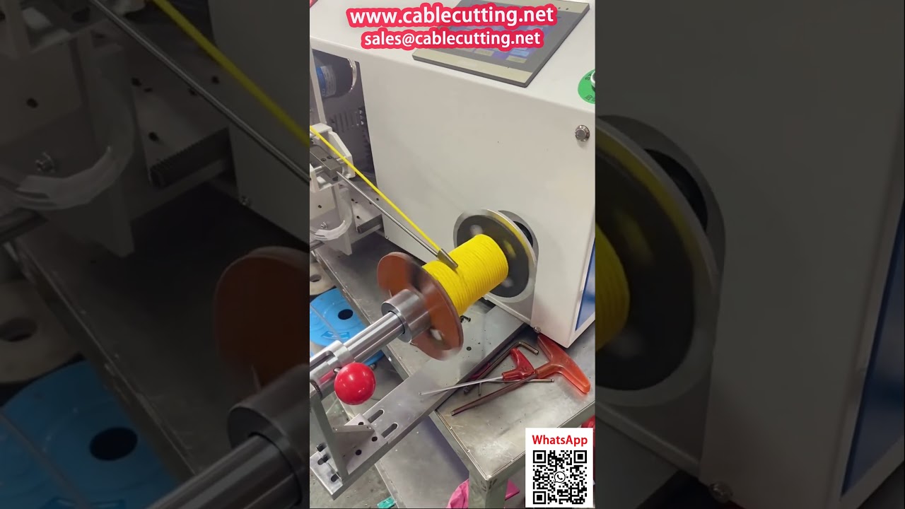 Bobineuse Enrouleuse Compteuse à Alignement pour Fil de Soudure PVC