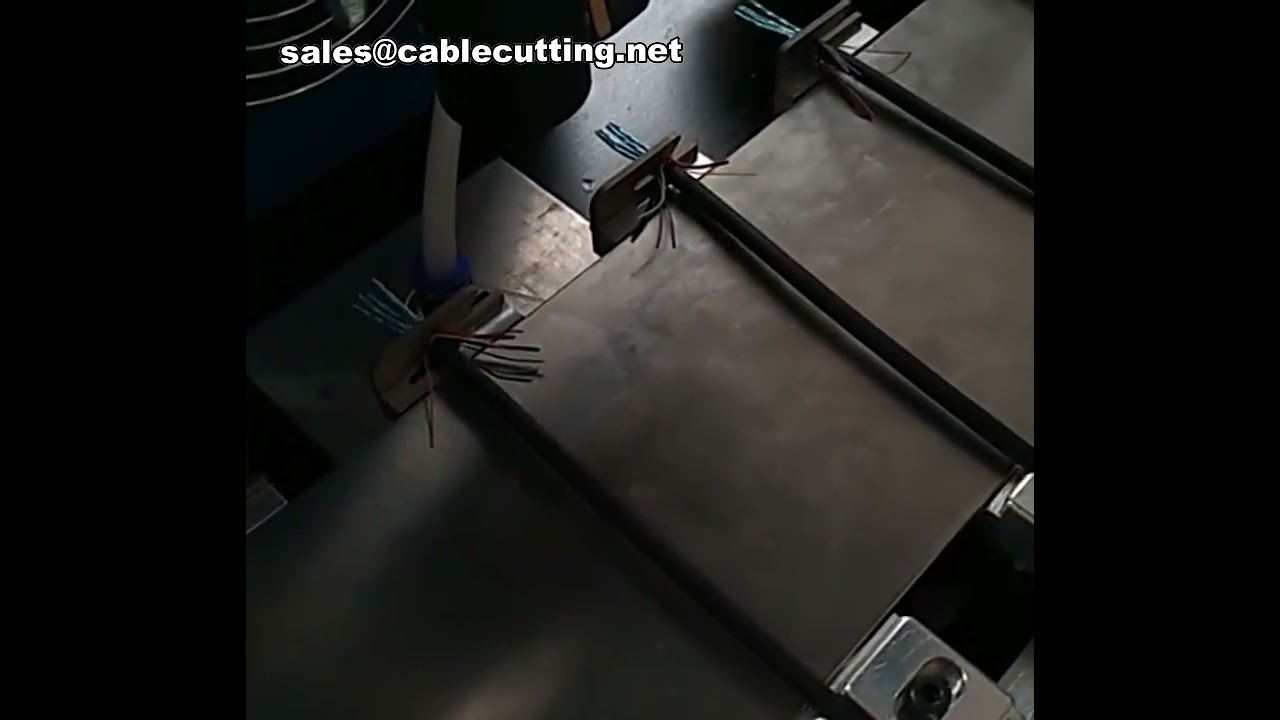 Máquina de Decapagem a Laser para Cabos - Corte de Alumínio Coaxial e Decapagem Automática de Múltiplos Fios