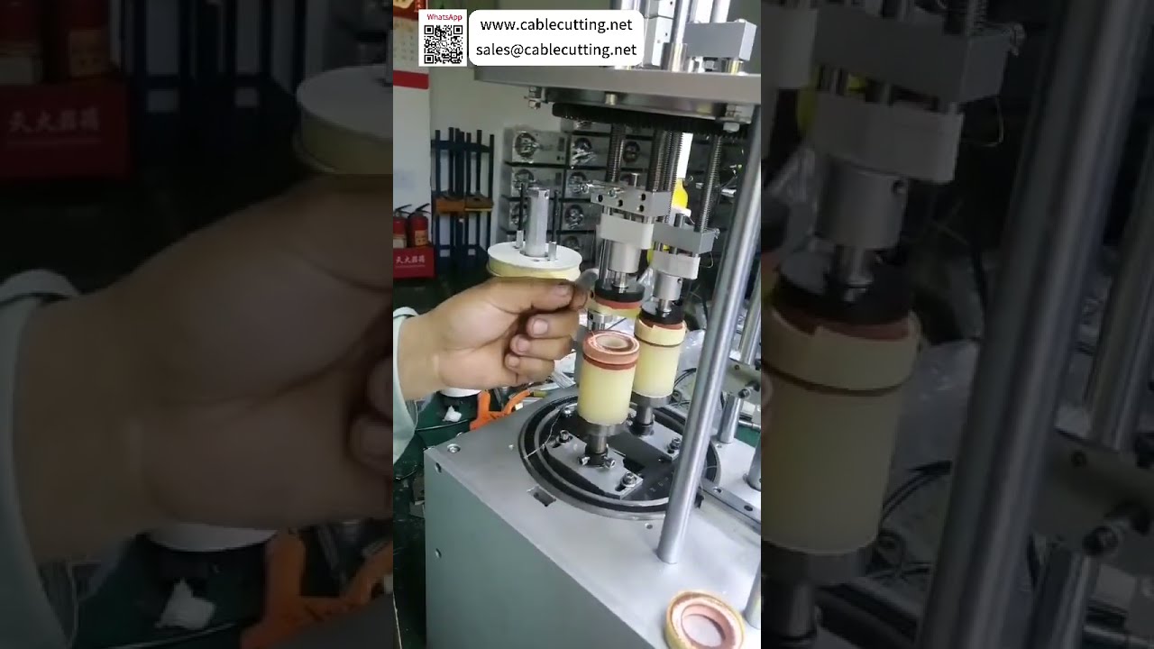 Máquina de Envolvimento de Fita com Dupla Pressão: Proteja as Extremidades da Bobina no Processamento de Fio de Filme