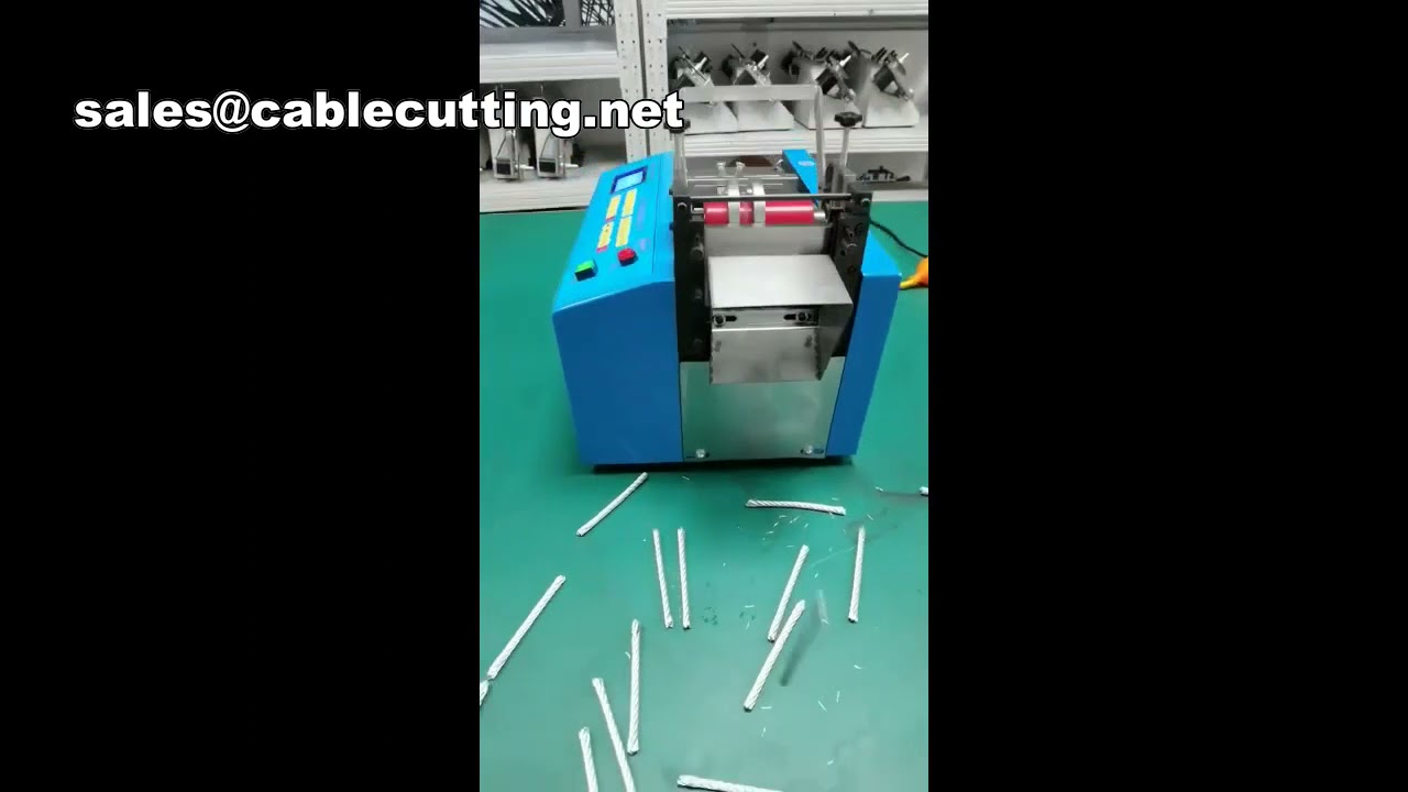 Máquina de Corte de Fios | Cortadora de Cabos de Aço Industrial