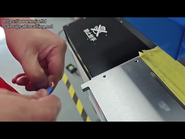 Máquina de Decapagem a Laser CO2 Automática | Equipamento de Decapagem de Fios de Precisão