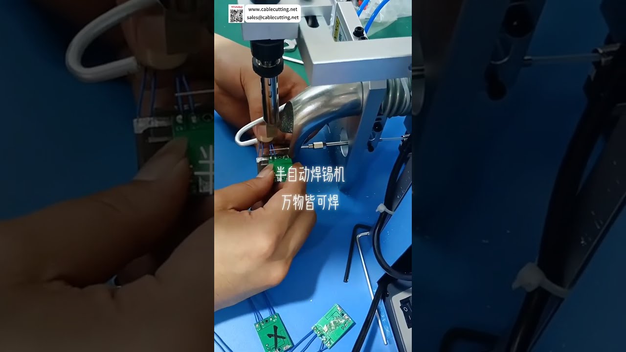 Máquina de Solda Semi Automática Ideal para Micro Interruptores, Baterias e Placas PCB - Ferramenta Eletrônica