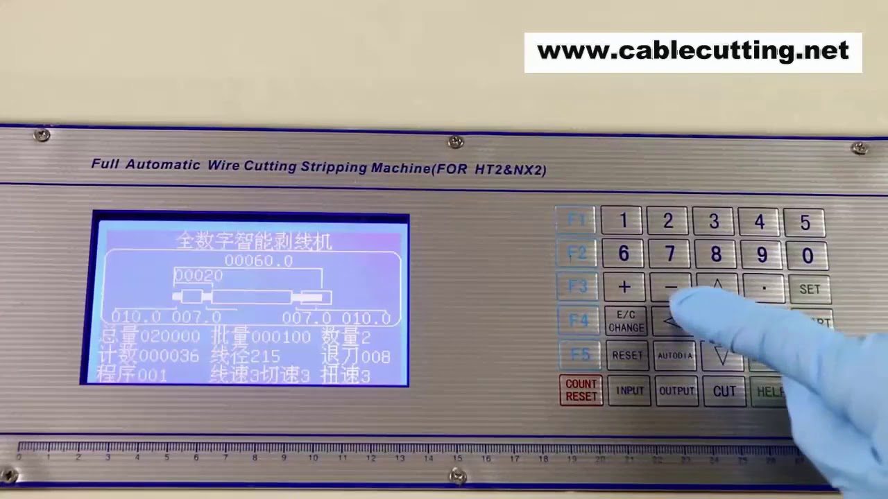 Máquina Automática de Decapagem, Corte e Torção de Fios WPM-09T