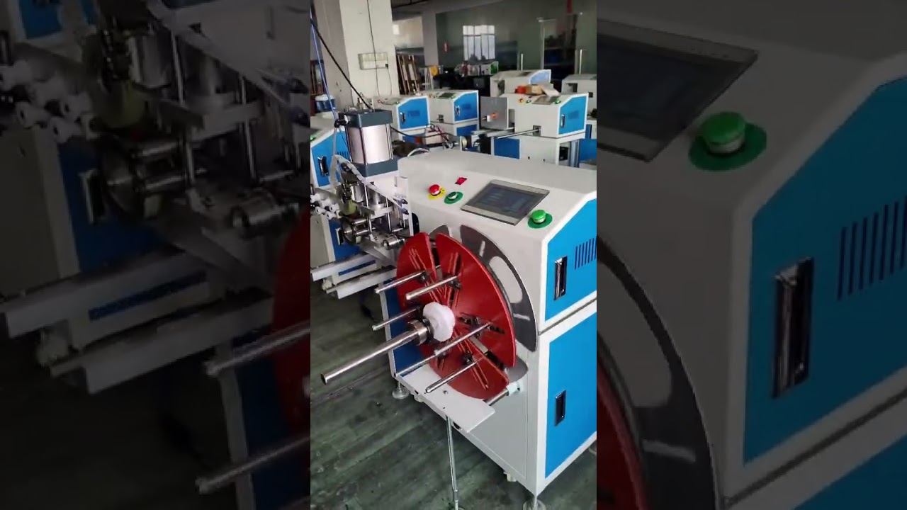 Máquina Automática de Medição e Bobinagem para Fios: Precisão, Organização e Eficiência na Fábrica!