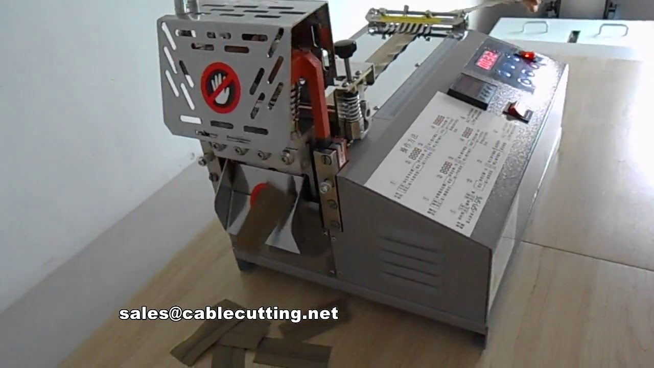 Máquina de Corte de Zíper Metálico e Plástico – Corte Reto e Ziguezague – Fabricante Especializado