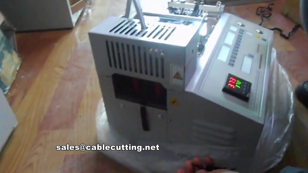 Máquina de Corte a Quente Automática para Fitas e Cintas Industriais