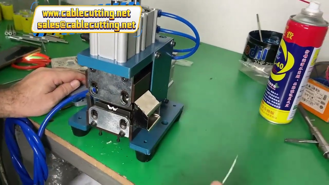 Lâmina de Máquina de Decapagem Pneumática 3F para Cabo de Fibra de Vidro - Faca de Descascar Industrial
