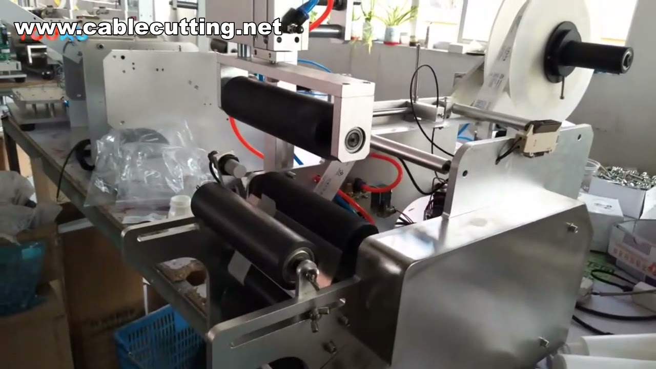 Máquina Semi-Automática de Rótulo Termoencolhível - Etiquetagem de Garrafas de Alta Qualidade